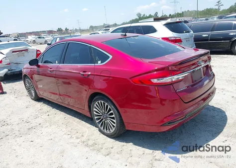 2017 Ford Fusion Hybrid Titanium from USA, damaged, VIN 3FA6P0RU4HR121837